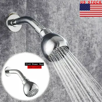 

3 Inch Filters High Pressure Wall Mount Shower Head Water Saving Adjustable high quality