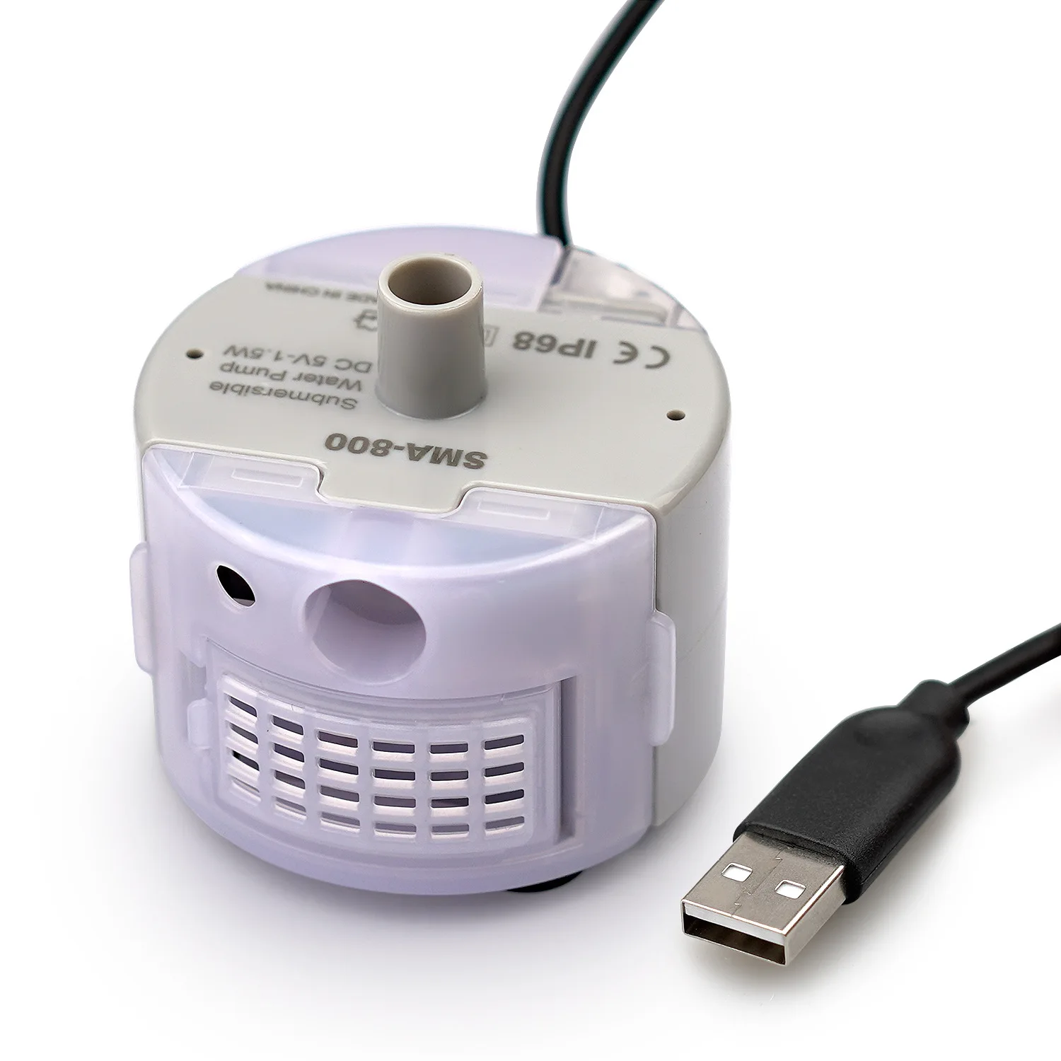Sma800 Usb Water Pump Mini Diy Cats Pet Drinking Fountain Filter Low Noise Brushless Motor