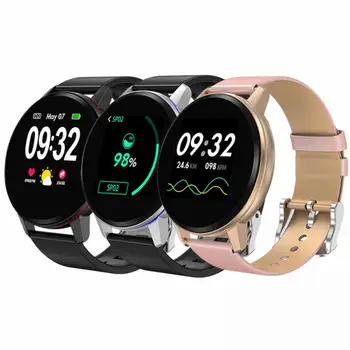 

Smart Watch Men Women Fitness Tracker Heart Rate Monitor Smart Wristband Waterproof Tempered Glass Screen Sport Watch