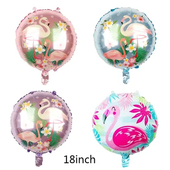 

1pc 18inch Flamingo Foil Balloons Birthday Party Decorations Wedding Event Flamingo Party Supplies Helium Globos Kids Love Toys