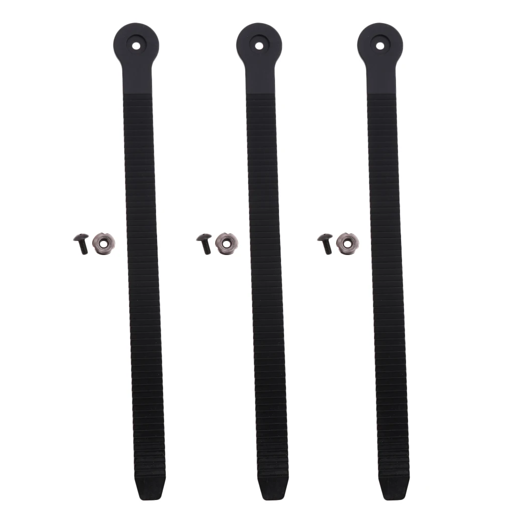 3pcs PU Energy Strap Buckle Part for Repair Ice Inline Roller Skates