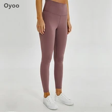 Oyoo штаны для йоги с высокой талией, скрытый карман, красный животик, контроль тренировки, бег, 4 способа, тянущиеся Спортивные Леггинсы-спортивные колготки для приседания