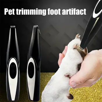 

2019 New Arrival Pet Shaving Foot Artifact Teddy Pedicure Dog and Cat Foot Hair Shaving Trimming Local Electric Hair Clipper