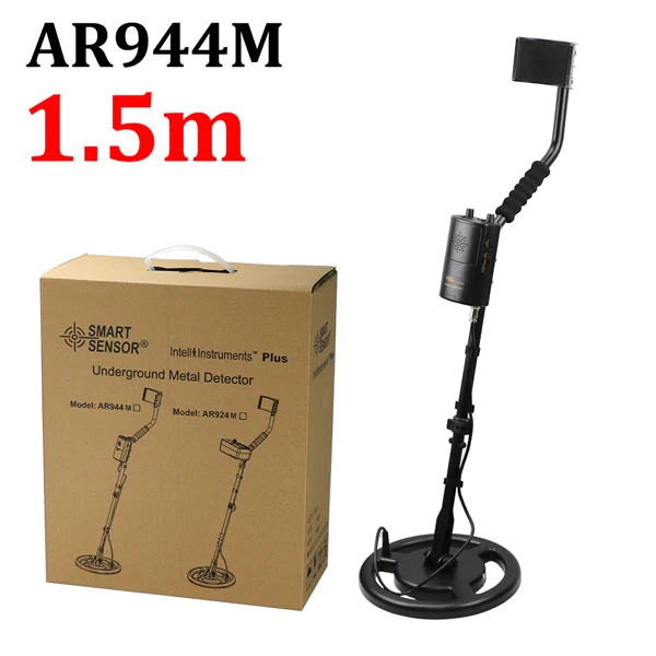 AR944M 1.5M Underground Metal Detector Max Depth 3M 1.5M AR944M Gold Detector Scanner Finder Gold Digger Treasure seeking Hunter li-Battery - Цвет: AR944M 1.5M
