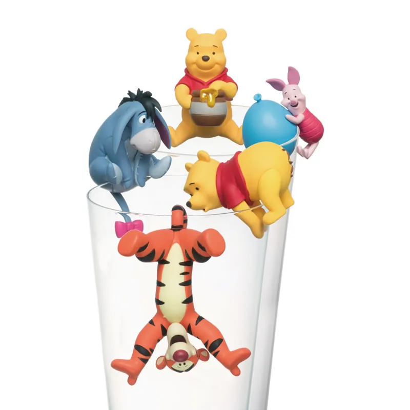5 шт./компл. мультфильм Винни Пух фигурка куклы игрушка пиглет Eeyore фигурки модель