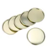 6Pcs Candle Holder Plates for Romence Dinner Night Wedding Spa Home Party Decor Round Marson Jar Lids Metal Candle Holder Plates ► Photo 2/6