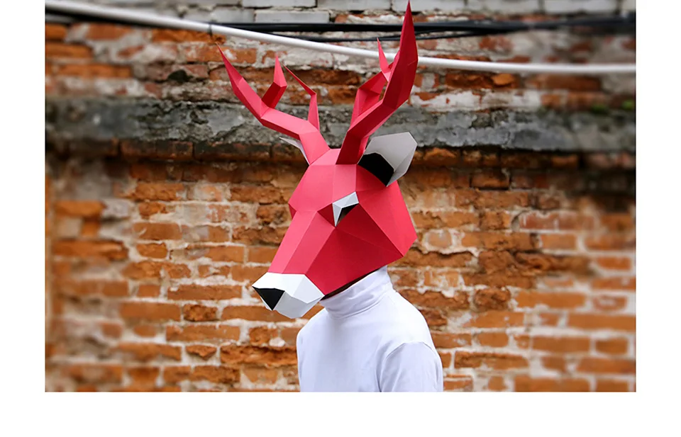 papel, 3d papercraft arte origami traje festa cosplay, artesanal diy rty094