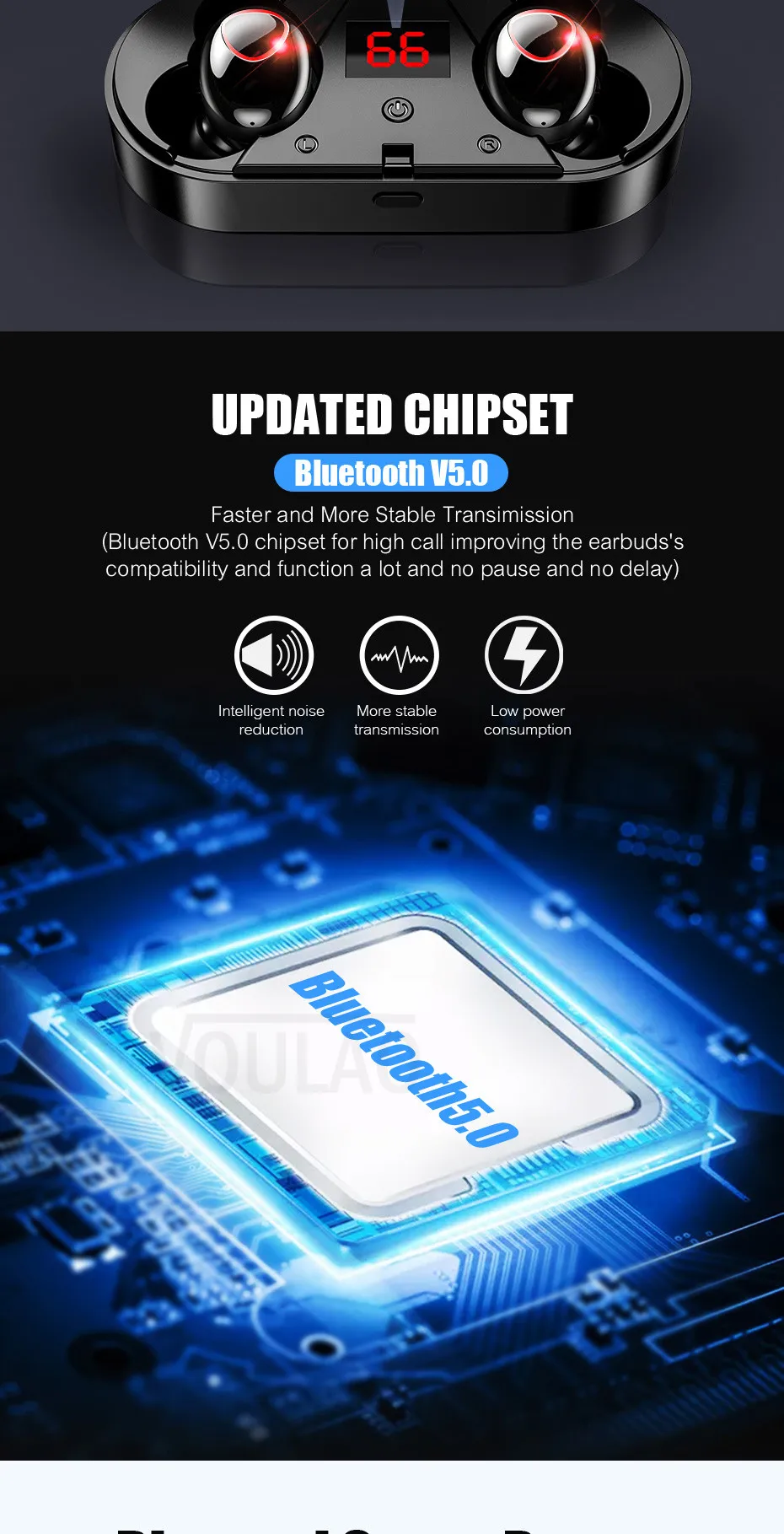 TWS Bluetooth 5,0 наушники стерео беспроводные наушники HIFI 8D спортивные наушники громкой связи игровая гарнитура с микрофоном для iphone Xiaomi