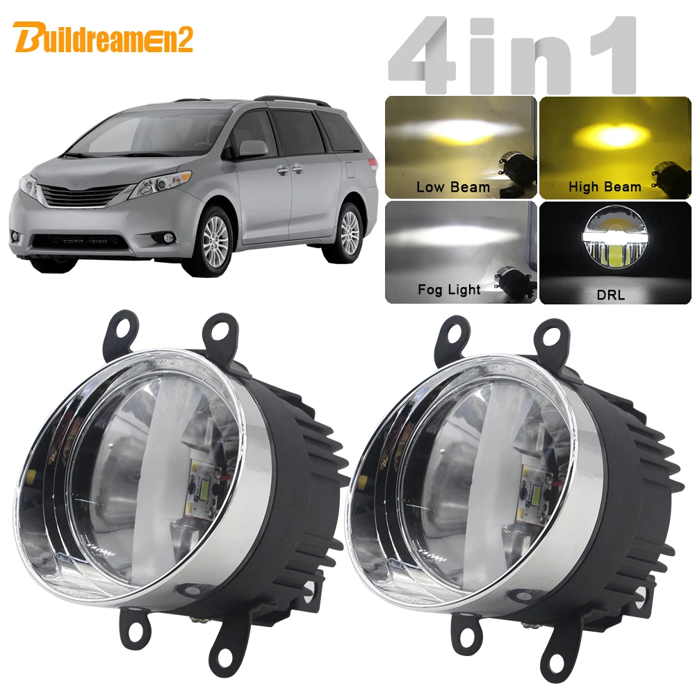 Для Toyota Sienna 2009 2010 2011 2012 2013 автомобиля H11 светодиодный противотуманный фонарь