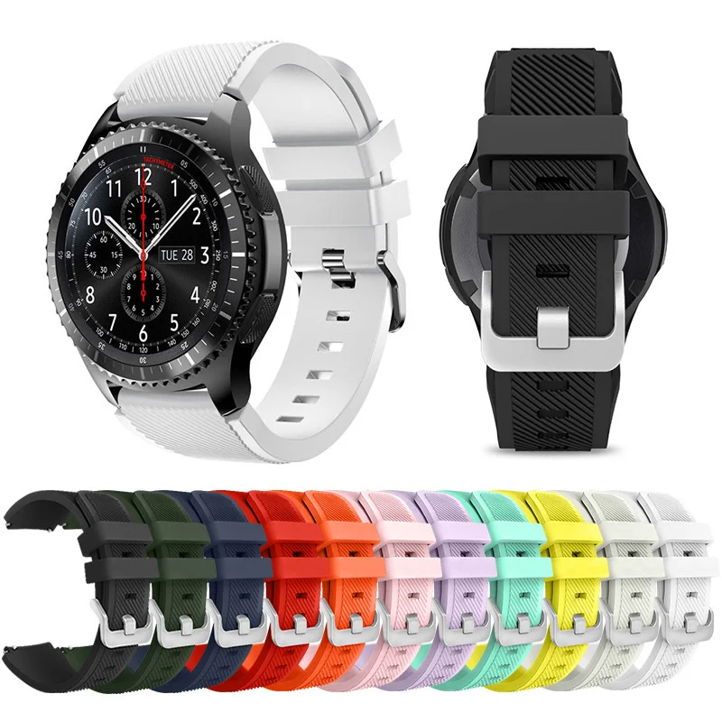 Ремешок для часов Samsung Galaxy Watch 46 мм/42 мм/active 2 Gear S3 Frontier/huawei Gt 2e/2/gts браслет 20/22