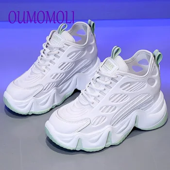 

Autumn New Shoes Women Net Internal increase Shoes for Women Casual High Top Sneakers Platform Ankle Increased Sneakers Q764