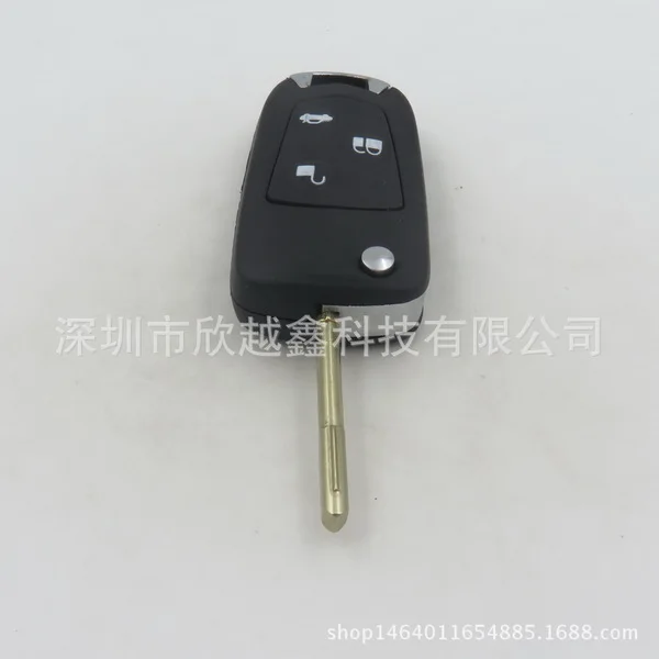 50 шт. 3 кнопки Uncut Refit удаленный складной чехол для выкидного ключа для Ford Focus KA Mondeo Fob Case