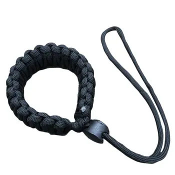 

Adjustable Strong Camera Adjustable Wrist Lanyard Strap Grip Weave Cord For Para Cord DSLR