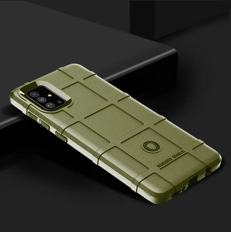 Силиконовый чехол на Samsung Galaxy A51 A71 A81 A91 A41 A11 5G военный Прочный для A01 A21s A31 2020
