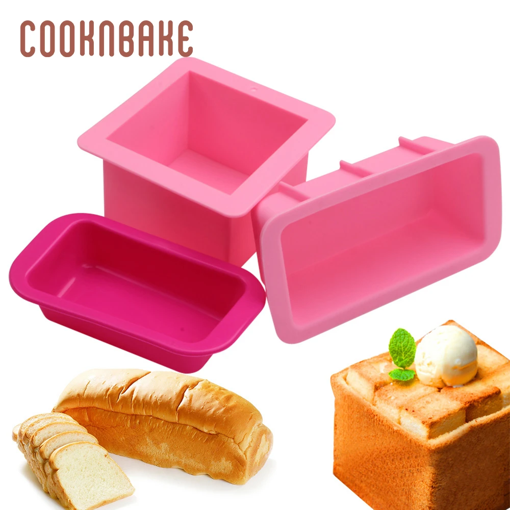 Силиконовая форма COOKNBAKE для тостов хлеба маленькое мыло ручной работы выпечки