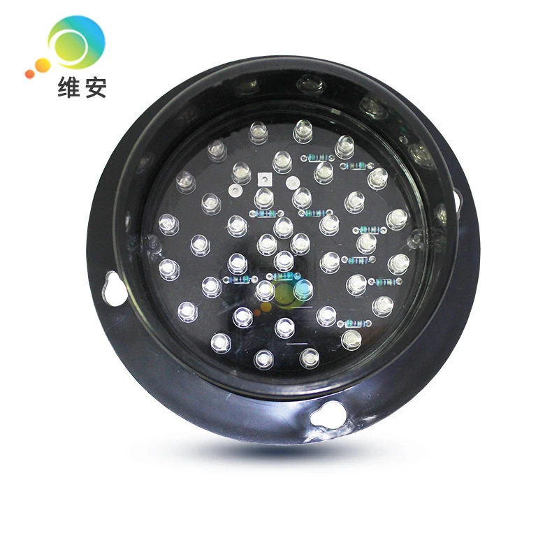 DC12V or DC24V high quality mini waterproof 82mm lamp green LED flashing traffic light