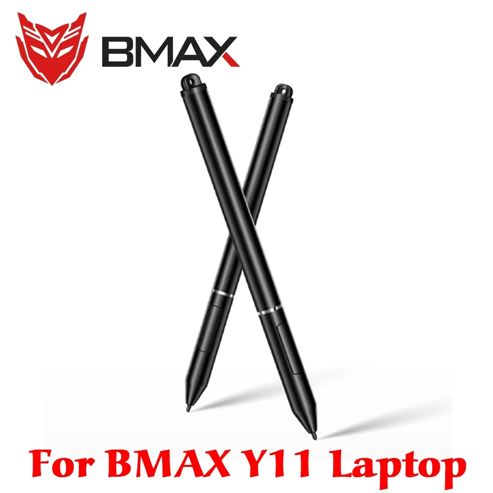 Черный BMAX активный стилус сенсорная ручка Черный алюминиевый сплав емкостный только для BMAX Y11 сенсорный экран ноутбук - Цвета: Черный
