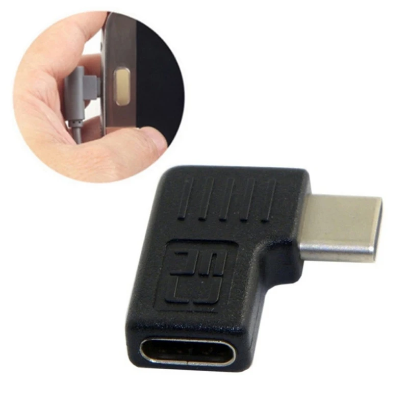 90 градусов под прямым углом USB 3,1 type C конвертер «Мама-папа» адаптер для LG G6