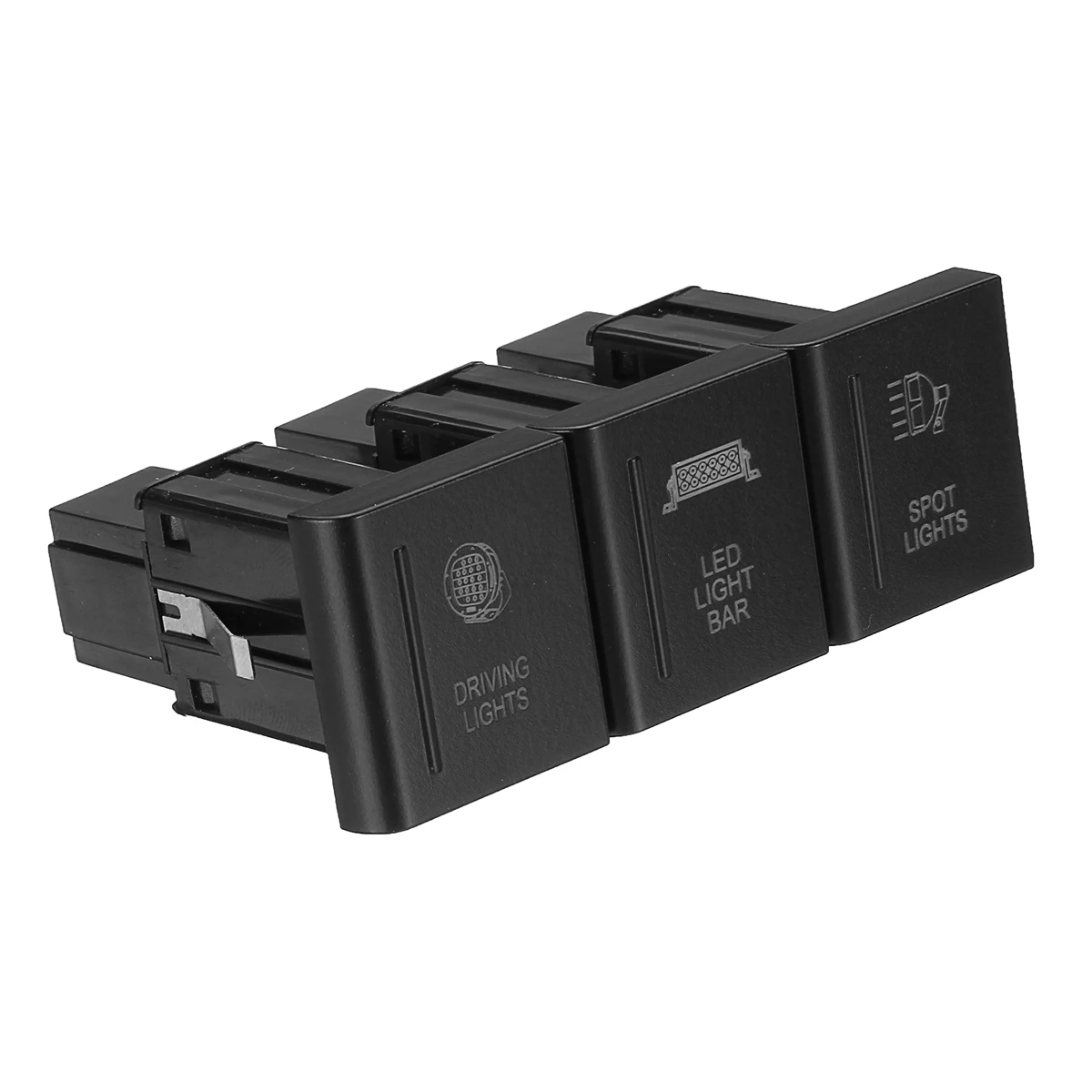 Левый DC12V 3A дальнего света точечный свет светодиодный выключатель света электрическое оборудование ВКЛ-ВЫКЛ переключатель внутренняя часть для VW Amarok