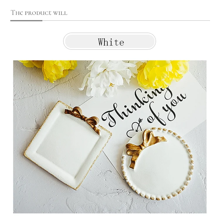 Description Picture 3 of itemCeramic Plate Dish Creator Photography Backgrounds Photo Studio Accessories Popular Jewelry Necklace Earrings Shoot Photo Props