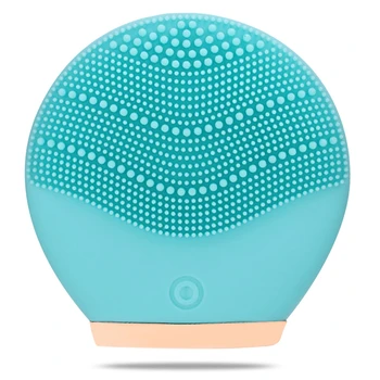 

Electric Vibration Facial Cleansing Brush Skin Remove Blackhead Pore Cleanser Waterproof Silicone Face Massager For Women