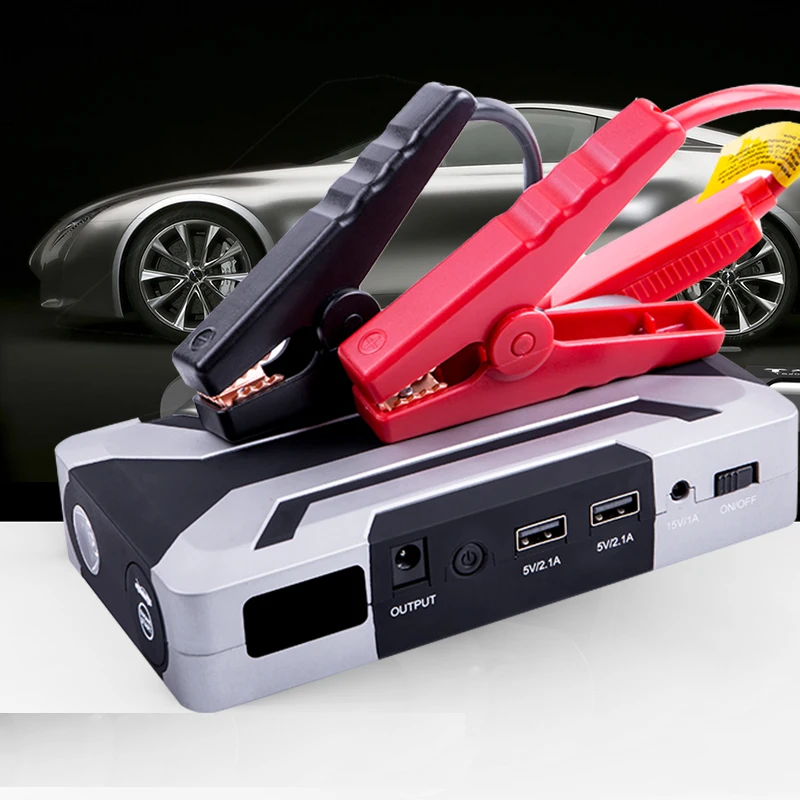 

1200A car jump starter power bank 12V booster car battery portable car starter with battery starting device