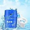 Amazing Toilet Bowl Cleaner Durable Bleach Toilet Bowl Cleaner Stain Remover Blue Bubble Cleaning Automatic Toilet Freshener ► Photo 2/6