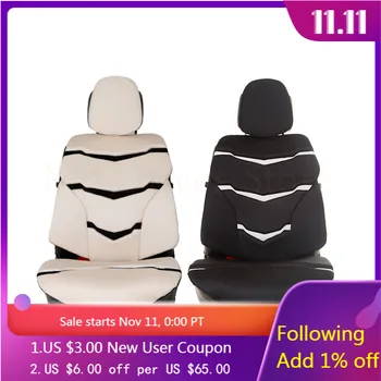 

Car Seat Cover Universal Sport Fashion Cover Interior Accessories Sponge filler Soft Cushion For Renault Audi a3 Toyota Crown