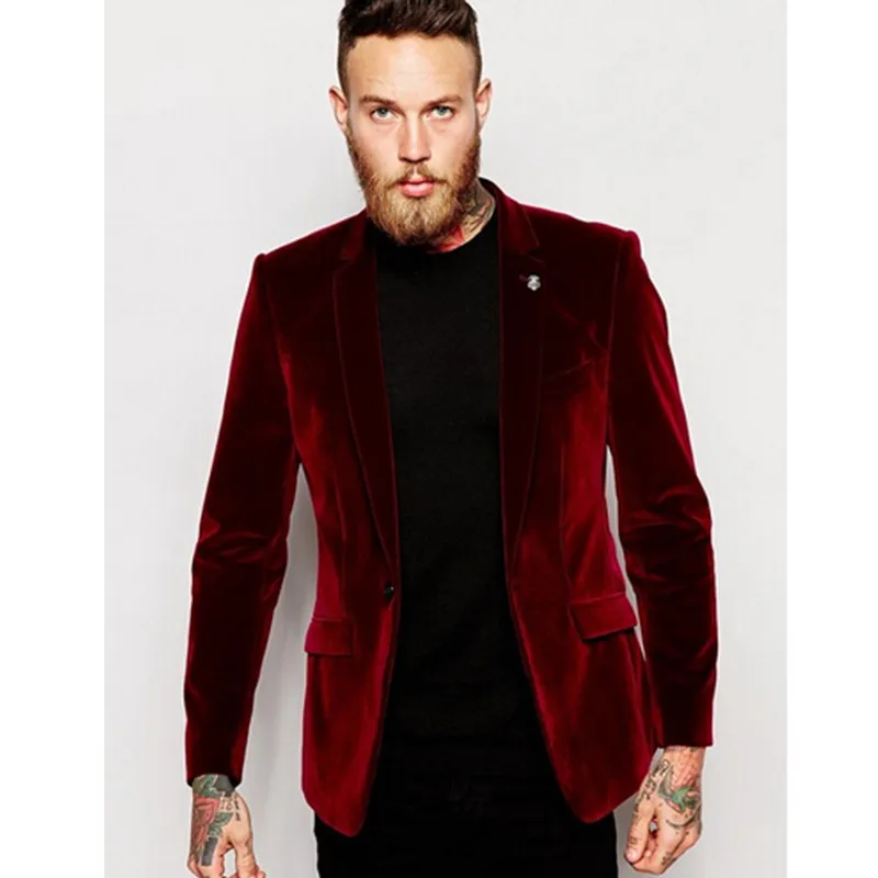 next red velvet jacket