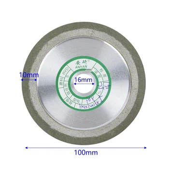 

Diamond Grinding Wheel Sharpener Grinder For Cutter Tools Carbide Metal 16- 20mm