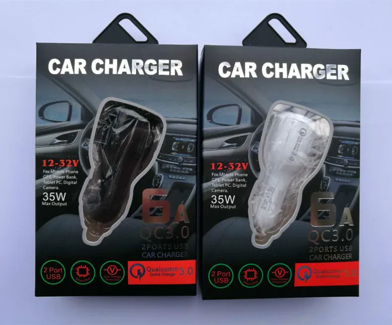 Qc3.0 автомобильное зарядное устройство с двойным USB многофункциональное автомобильное зарядное устройство с быстрой зарядкой OnePlus 2 Автомобильное зарядное устройство для мобильного телефона Стиль Автомобильное зарядное устройство