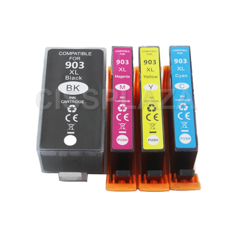 CISSPLAZA новинка 5 шт. совместим с hp 903xl фотосессия для HP 903 Officejet Pro 69606964 6965 6966 6968 6970 6971 |