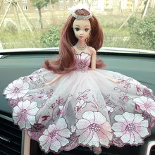 Украшения для приборной панели автомобиля Кукольное свадебное платье кукла набор Бестселлер подарок на день рождения игрушки
