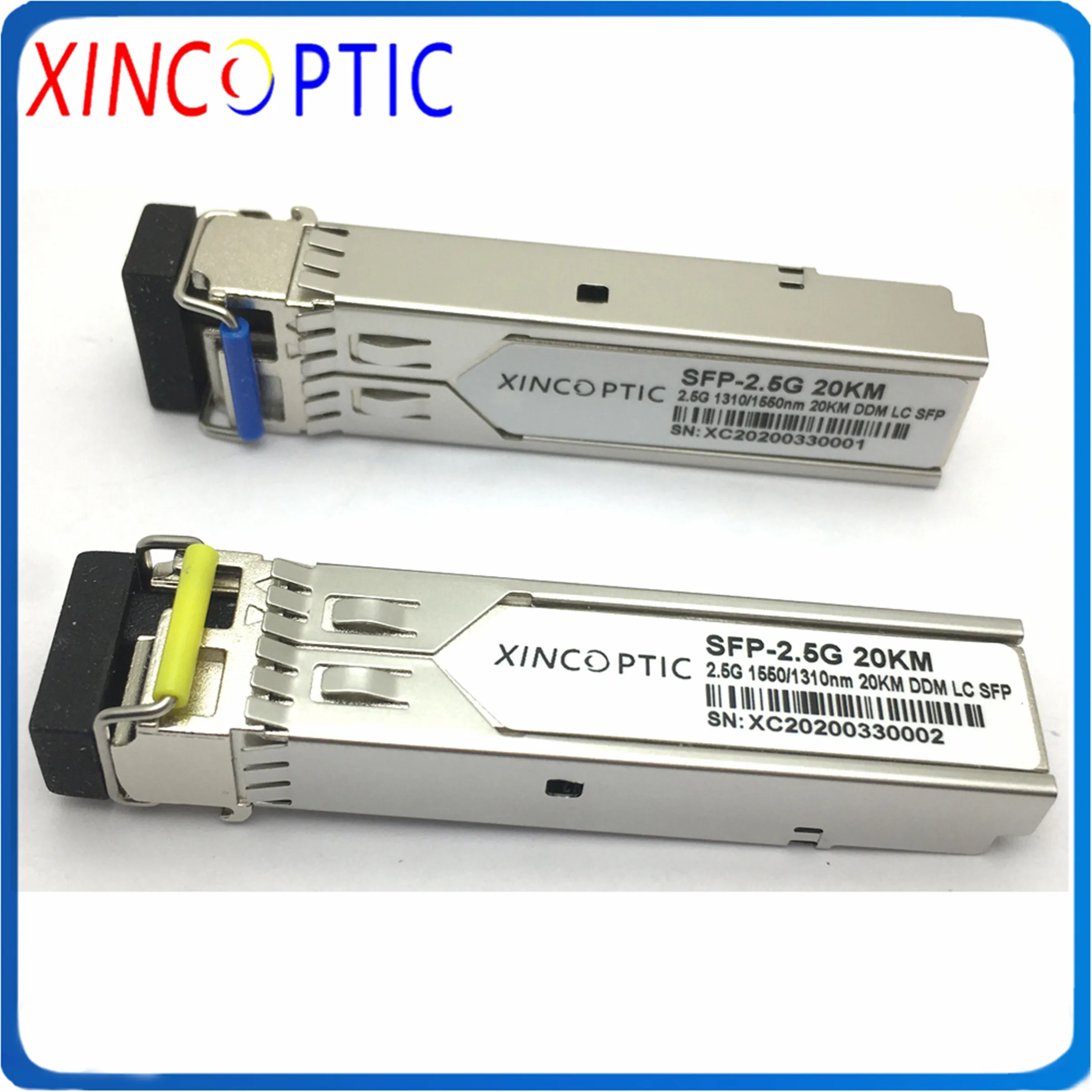 2.488Gbp Bidi Оптический Трансивер SFP 2 5G одноволоконный одномодовый 1490 нм 80 км LC/SC