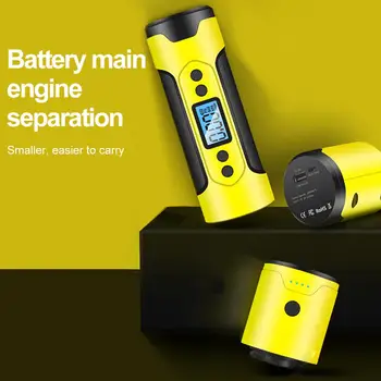 

12V 150PSI Air Compressor Electric Air pump with Tire Pressure LCD Display Motor Bicycle Tire Pump With Digital Gauge