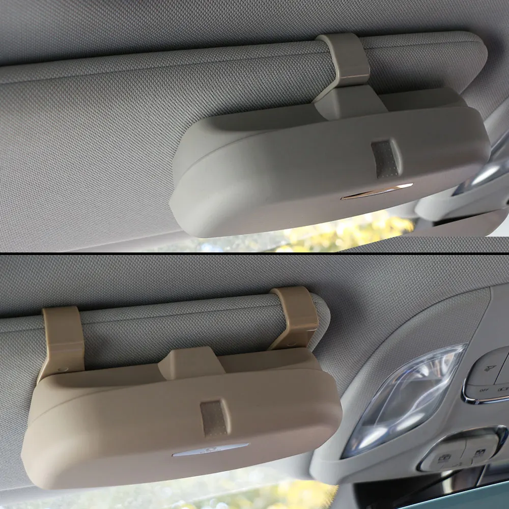 Чехол органайзер для очков Ford Focus 2 3 4 Fiesta Ecosport Everest Mondeo Kuga|sunglasses holder|auto glassesglasses case