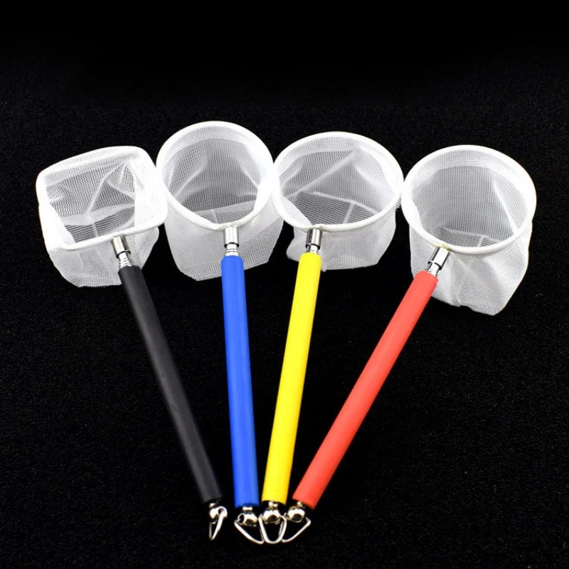 Aquarium Fish Tank Shrimp Fishing Net With Extendable Handle Stainless Steel Catch Handle Net Aquarium font