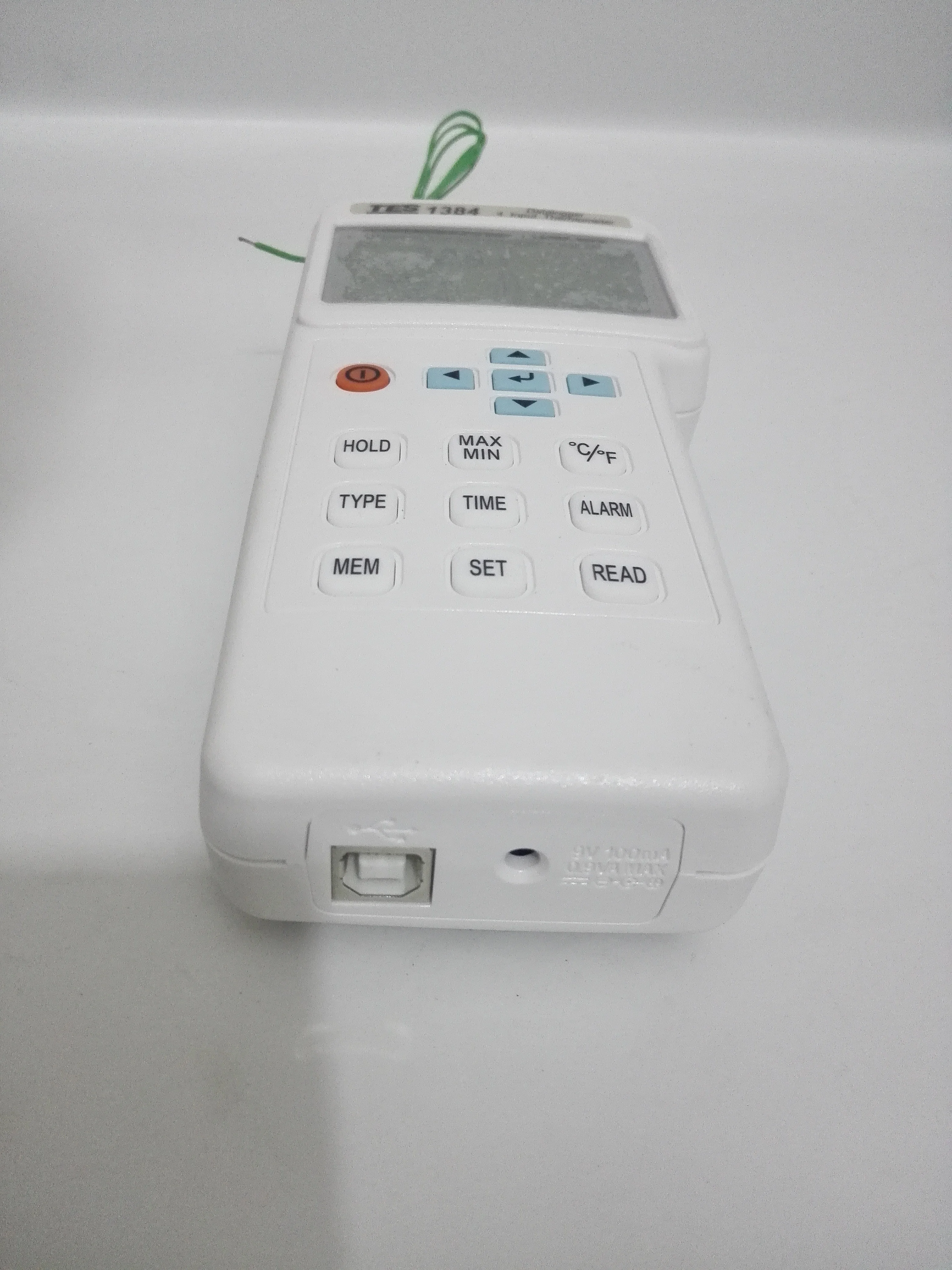 TES-1384 4 Входной термометр регистратор измеритель температуры тестер TES1384