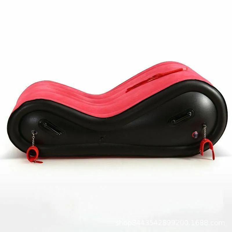 Inflatable Sex Red Sofa Bed EP PVC Home Furniture Air Cushion Furniture Sex Pillow Cushion Chair For Couples Living Room Toys