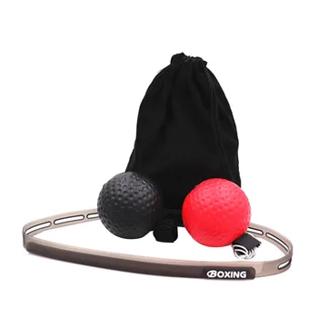 

PU Boxing Reflex Speed Ball Muay Thai Head-mounted Punch Ball Gym Home Training Equipment Gym Home Training Equipment