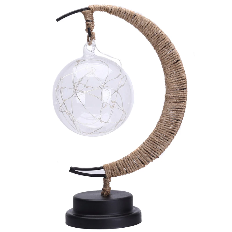 

Newest LED Moon Star Ball Night Light Dreaming Indoor Lamp for Kids Bedroom Home Decor Ornament