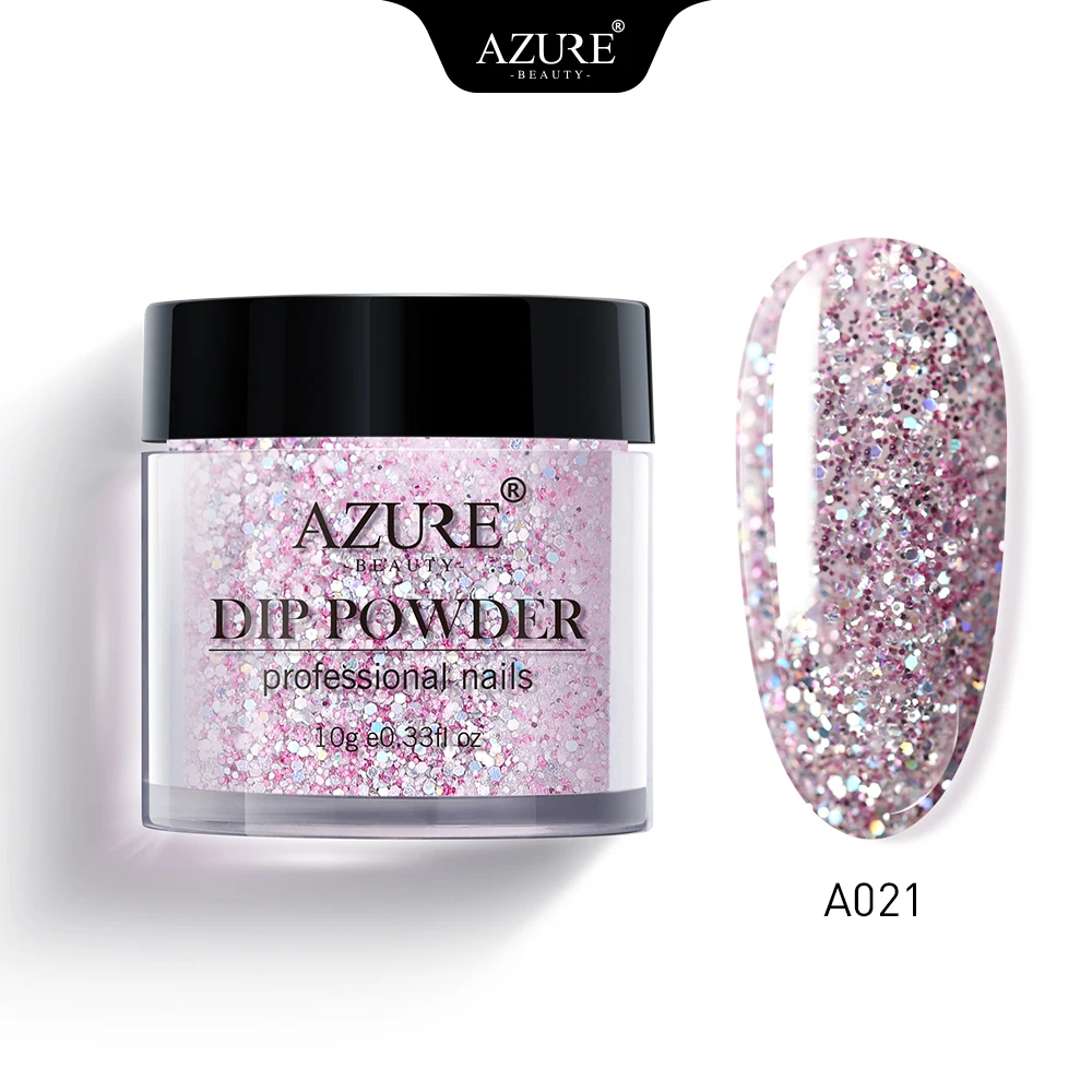 Azure Beauty Dip Powder Base Top Gel Nail Art Dipping Powder Gradient