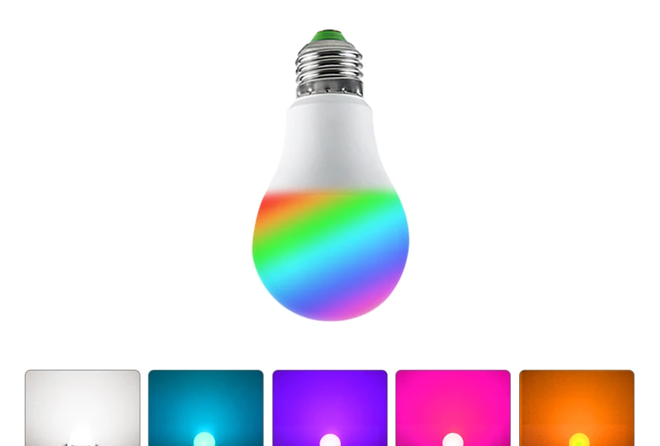 85-265 в E27 светодиодный 16 изменяемый цвет RGB Ночной Светильник ИК-пульт дистанционного управления RGB лампа для праздника ночной декоративный светильник s