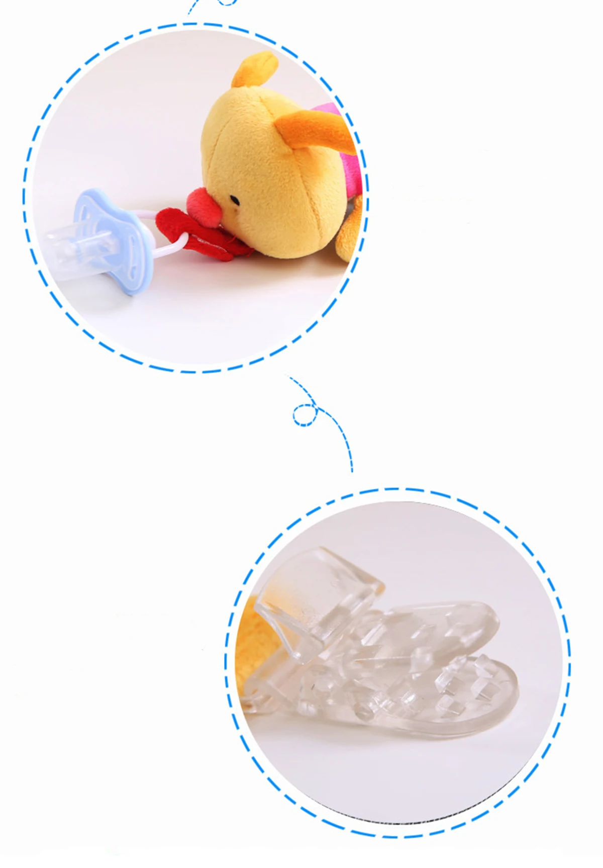 24 Animal Selection Baby Boy Girl Dummy Pacifier Chain Clip Plush Animal Toys Soother Nipples Holder(not Include Pacifier