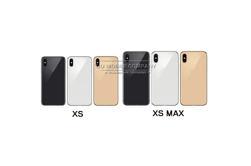 Хорошее качество гарантия батарея Дверь Корпус Шасси для iphone XS MAX средняя рамка задняя крышка задняя дверь с лотком для карт+ кнопка