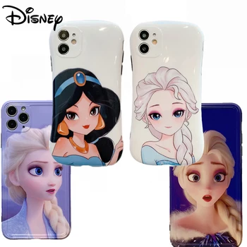 

Disney Mobile Phone Case Elsa Jasmine Princess Silicone Phone Case for IPhone11/iPhone 8/ 8plus Iphone 7/7 Plus/ IponeX/IphoneXS