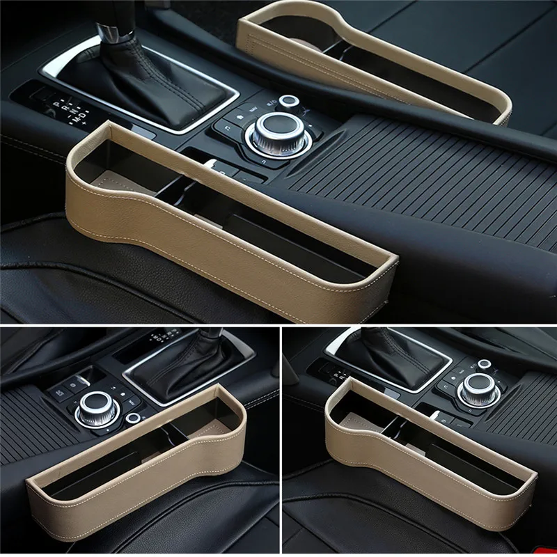 

Car Seat Gap Slot Storage Box Car Organizer Storage Box Collapsible Quilted Car Organizer Storage Box Car Accessories Dropship