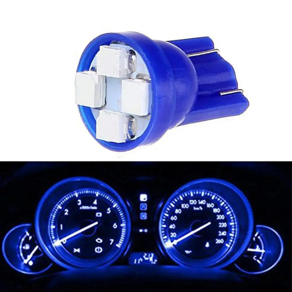Многофункциональный 5 шт. T10 4 SMD 1210 светодиодный индикатор приборной панели