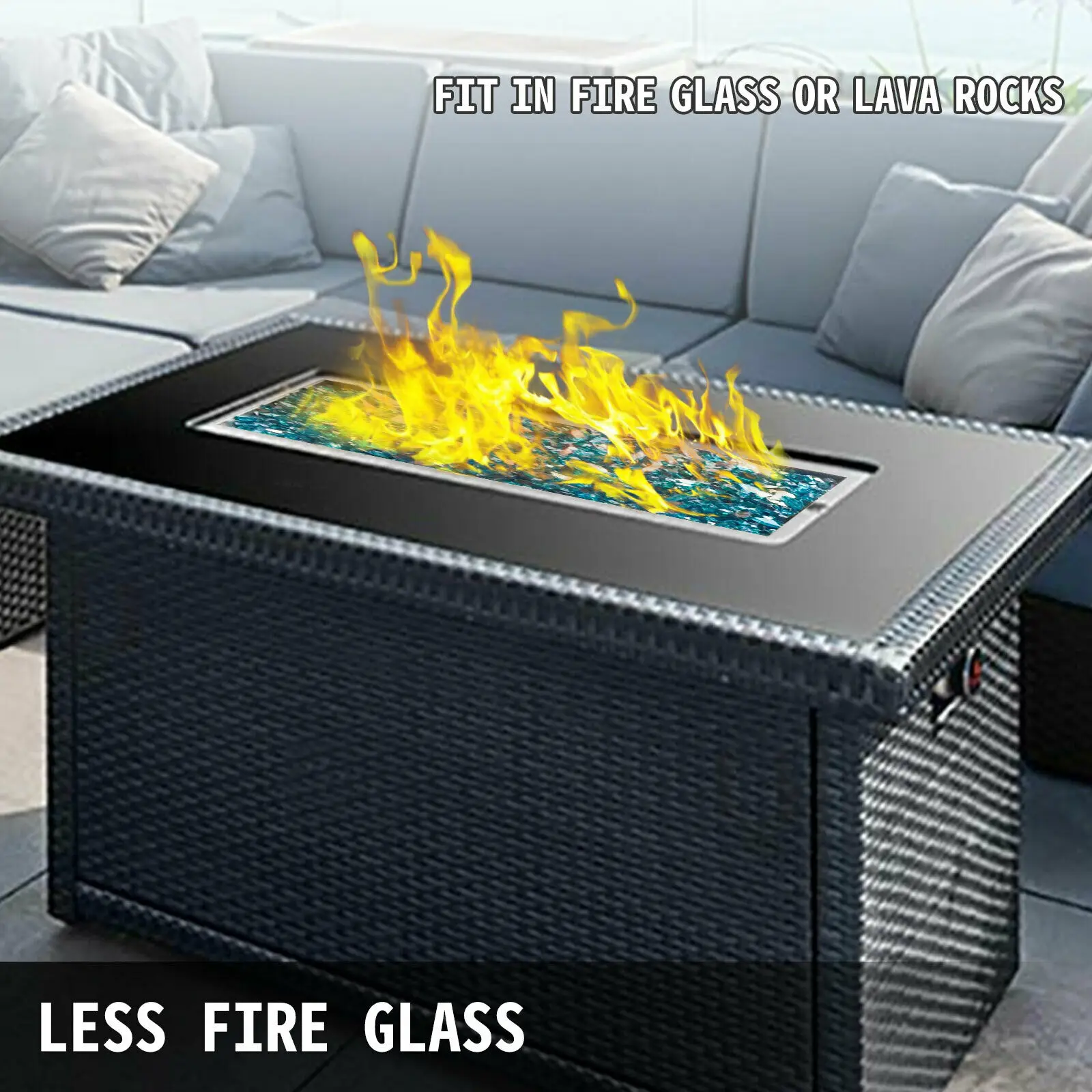 Gas Fire Pit Table Top