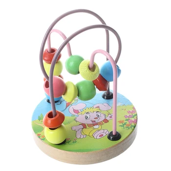 

Bead Masthead Maze Wooden Educational Toy,Rabbit